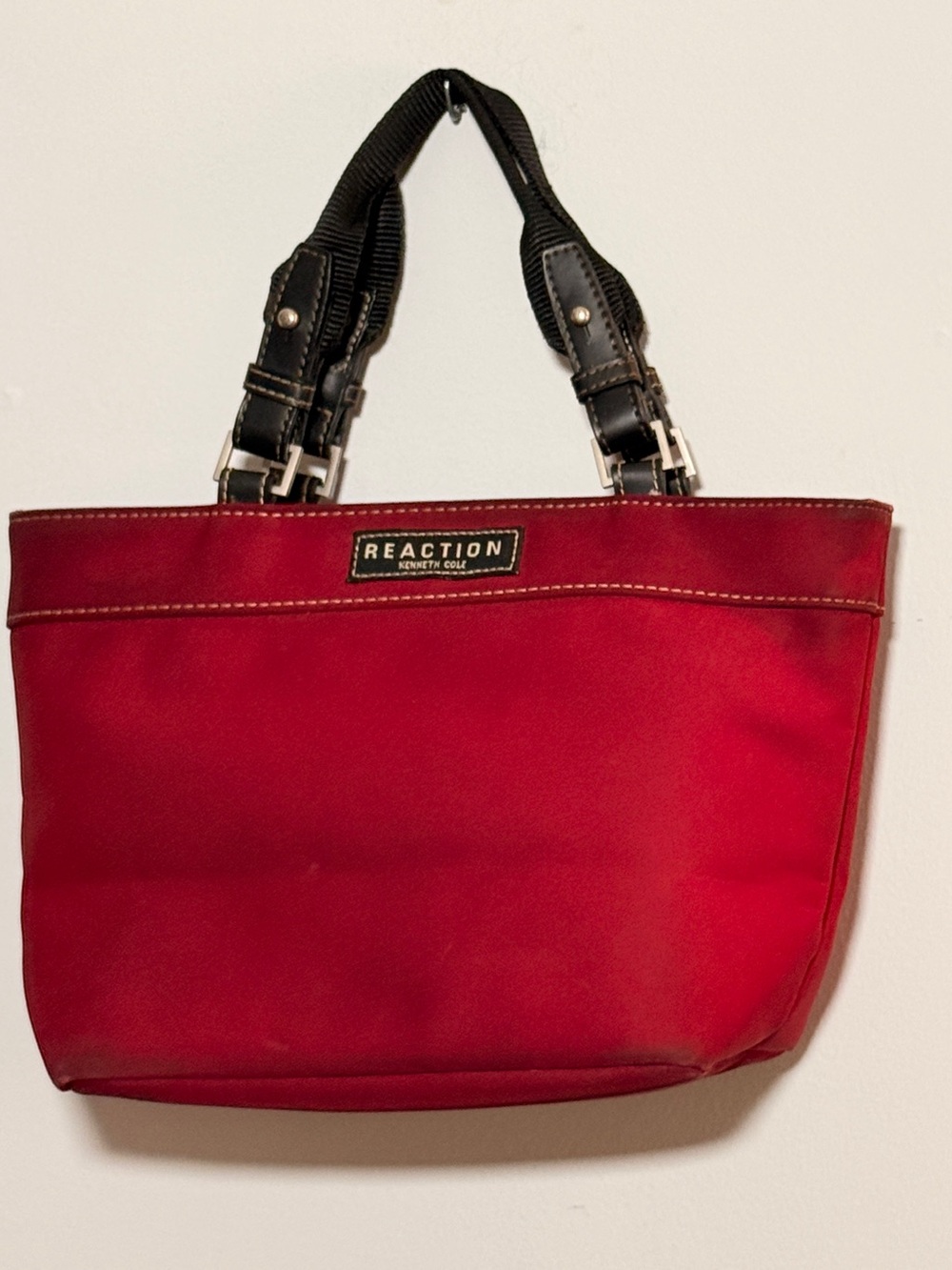 Kenneth Cole Reaction Red and Black Tote